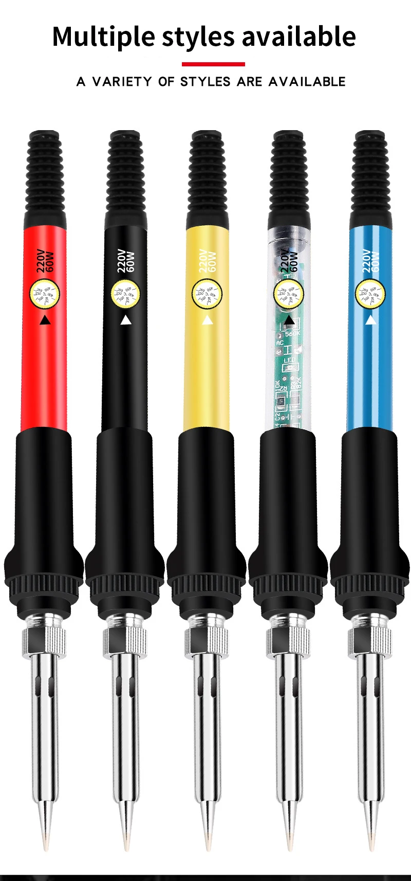 Adjustable Temperature Electric Solder Iron Mini Soldering Iron Mini Handle Heat Pencil Welding Solder Pencil Repair Tool
Adjustable Temperature Electric Solder Iron Mini Soldering Iron Mini Handle Heat Pencil Welding Solder Pencil Repair Tool