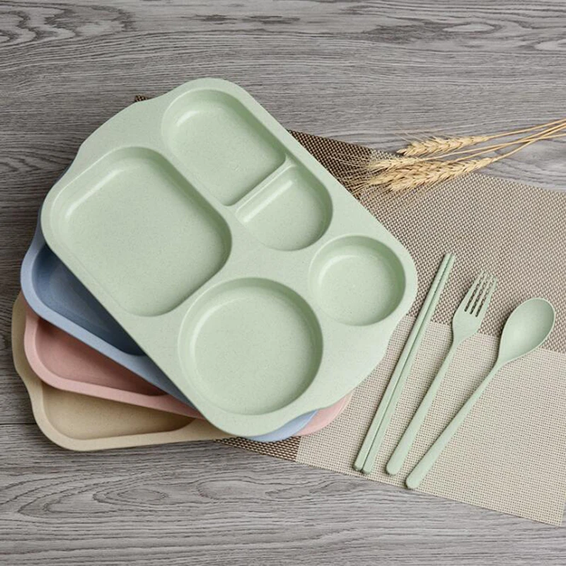 4Pcs/ Set Baby Cartoon Tableware Children's Dinnerware Set Home Anti-hot Wheat Straw Training Plate Kids Feeding Dishes
4Pcs/ Set Baby Cartoon Tableware Children's Dinnerware Set Home Anti-hot Wheat Straw Training Plate Kids Feeding Dishes