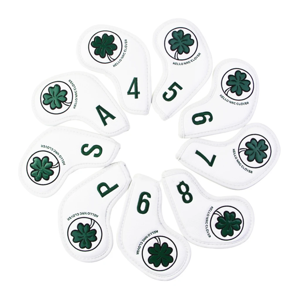 Golf Iron Sleeve Different Colors Comfortable Head Covers Exquisite Embroidery Wear-resistant Protective Sheath White
Golf Iron Sleeve Different Colors Comfortable Head Covers Exquisite Embroidery Wear-resistant Protective Sheath White