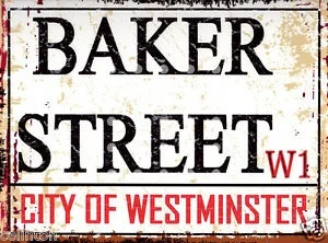 BAKER STREET LONDON METAL STREET SIGN VINTAGE STYLE Pub Bar Shop Metal Painting 20x30cm Poster Metal Plaque Metal Tin Sign
BAKER STREET LONDON METAL STREET SIGN VINTAGE STYLE Pub Bar Shop Metal Painting 20x30cm Poster Metal Plaque Metal Tin Sign