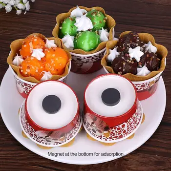Simulated Ice Cream Realistic Handmade Photography Props Children Toy Artificial Food Haagen Dazs Snowball for Cake Shop