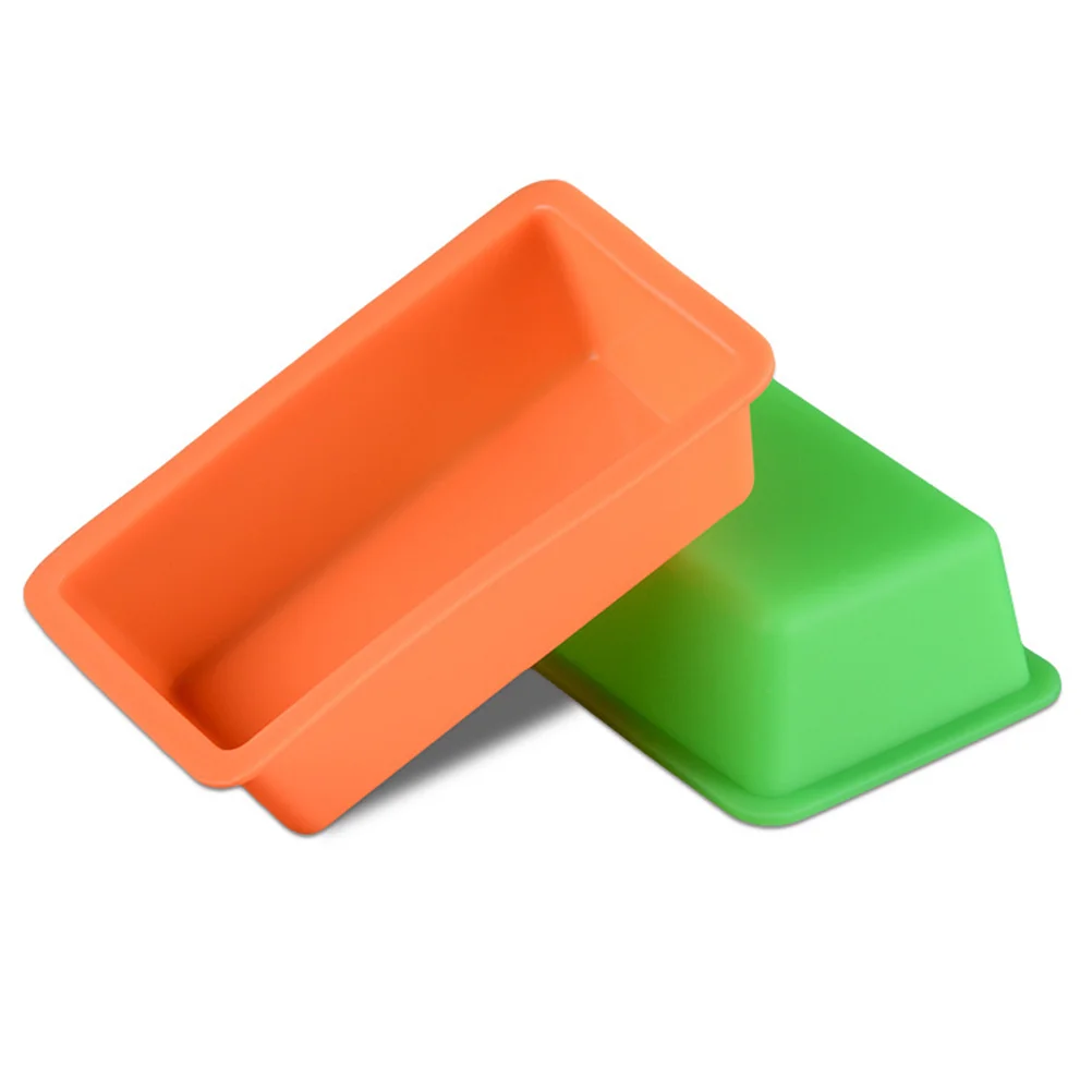 Rectangular Silicone Baking Mold Soap Mould Shaped Nonstick Toast Mold(Random Color)
Rectangular Silicone Baking Mold Soap Mould Shaped Nonstick Toast Mold(Random Color)