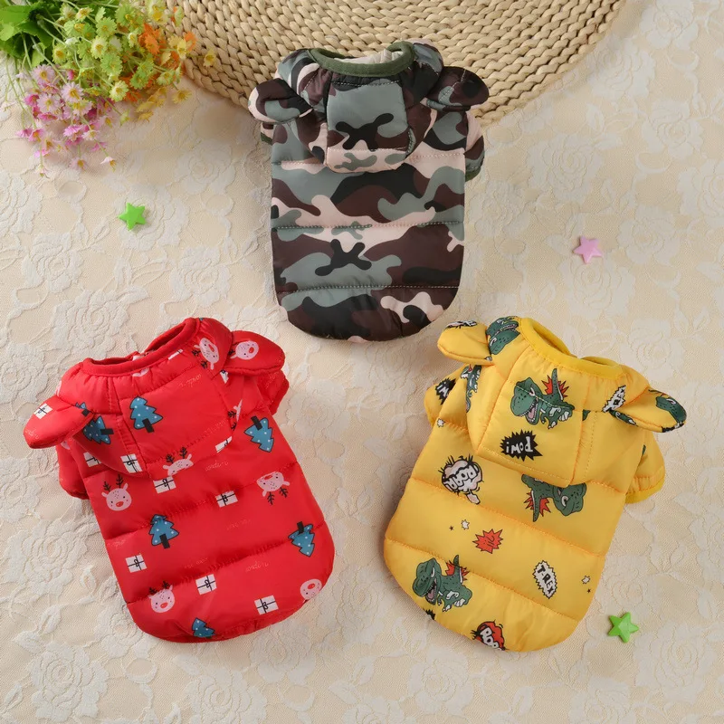 Winter Dog Clothes Warm Down Jacket Pet Clothes For Small Medium Dogs Coat Puppy Hoodie Cat Jacket Cotton Padded Bread Clothes
Winter Dog Clothes Warm Down Jacket Pet Clothes For Small Medium Dogs Coat Puppy Hoodie Cat Jacket Cotton Padded Bread Clothes