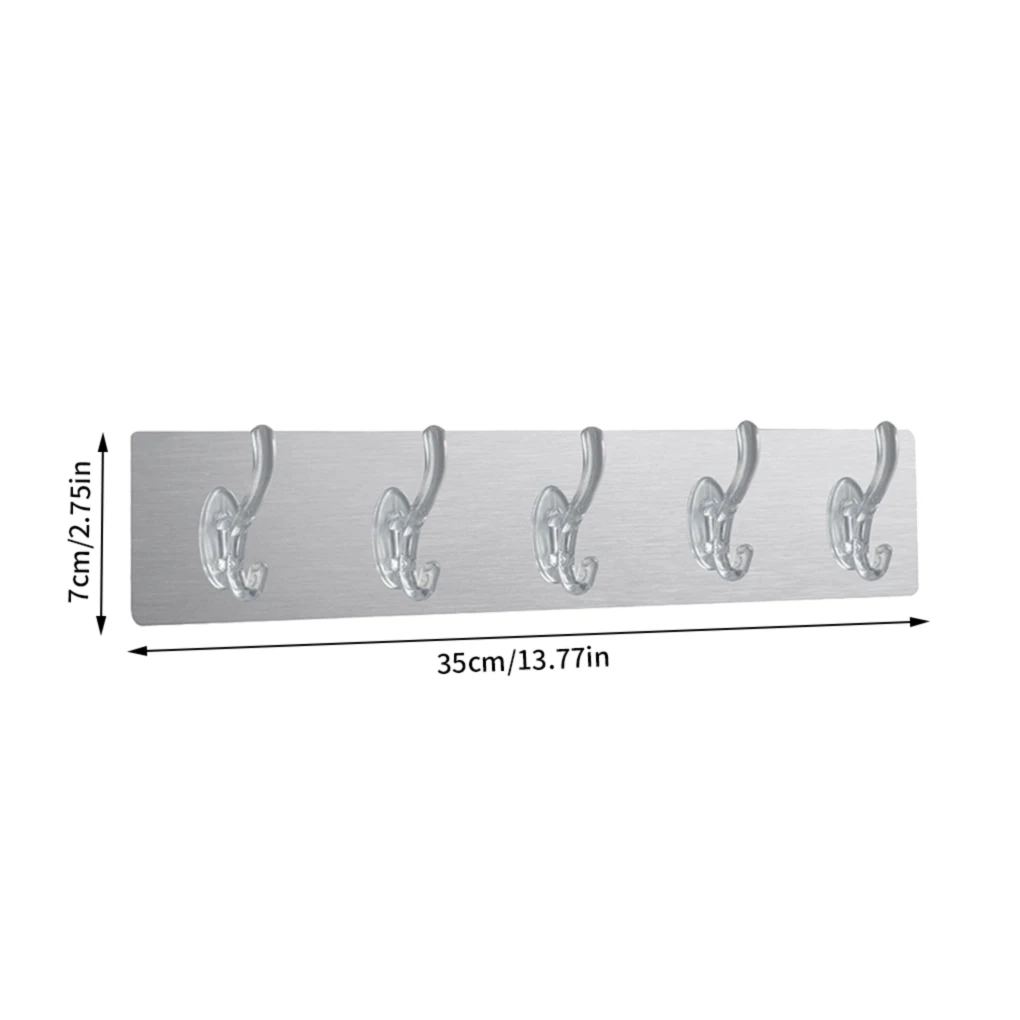 Kitchen Wall Hanger Shelf 3/5 Hook Rack Self Adhesive Hanging Stand Livingroom Key Hat Towel for Bathroom Bath Stuff
Kitchen Wall Hanger Shelf 3/5 Hook Rack Self Adhesive Hanging Stand Livingroom Key Hat Towel for Bathroom Bath Stuff