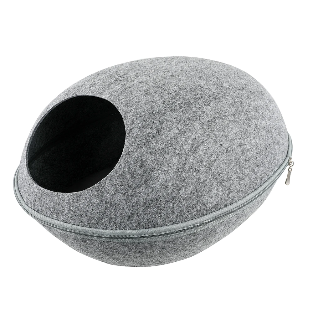 Breathable Cat Pet Cave Detachable Cat Bed Dog Cat Sleeping Bed Natural Felt House With Cushion for Pets Cats Pet Accessories
Breathable Cat Pet Cave Detachable Cat Bed Dog Cat Sleeping Bed Natural Felt House With Cushion for Pets Cats Pet Accessories