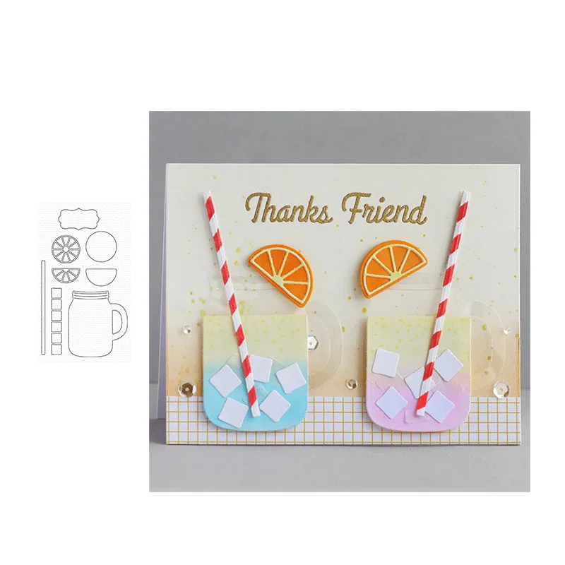 Drinkware Cup Mold Craft Embossing Stencil for Scrapbooking Diy Frame Handmade Tool Album Model Punch Blade Decoration Template
Drinkware Cup Mold Craft Embossing Stencil for Scrapbooking Diy Frame Handmade Tool Album Model Punch Blade Decoration Template