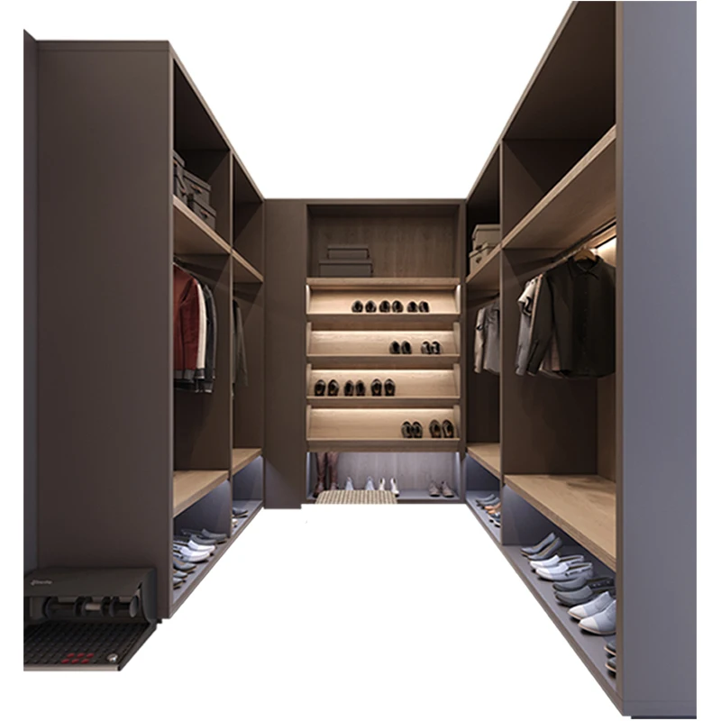 Modern Bedroom Wooden Furniture Walk-in Bedroom Wardrobe Closet Made in China for Sale cloakroom customized
Modern Bedroom Wooden Furniture Walk-in Bedroom Wardrobe Closet Made in China for Sale cloakroom customized