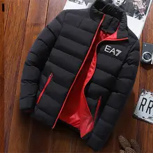 2023 jackets Winter Mens Padded Jacket Middle-aged And Young Large Size Light And Thin Short Padded 23 Jacket Warm Coat