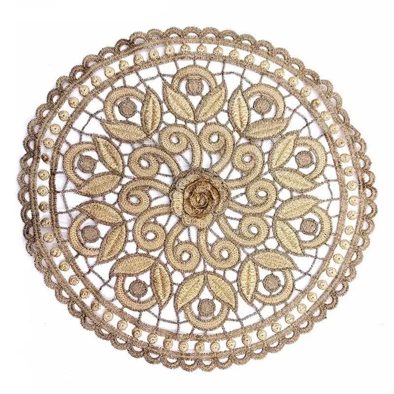 Cover Table Mat Tablecloths Table Decoration Embroidered Round Table Cloth Cup Coasters Home Decorative Tablecloth Kitchen Tool
Cover Table Mat Tablecloths Table Decoration Embroidered Round Table Cloth Cup Coasters Home Decorative Tablecloth Kitchen Tool