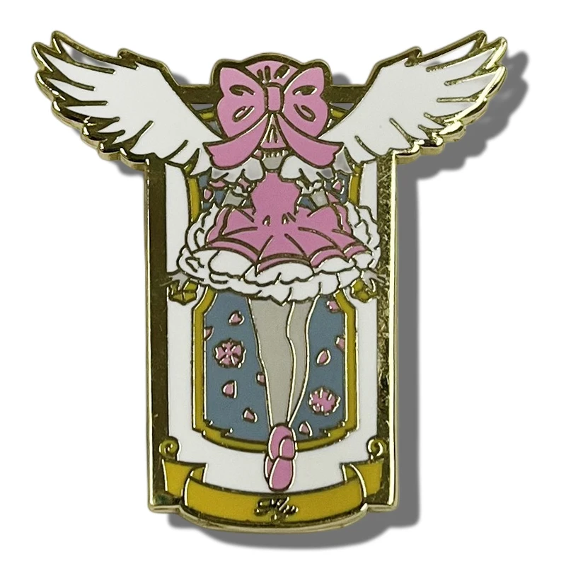 Varying Sakura Card Enamel Pin Cartoon Anime Brooch Metal Badge Clothes Schoolbag Accessories Decorative Pins
Varying Sakura Card Enamel Pin Cartoon Anime Brooch Metal Badge Clothes Schoolbag Accessories Decorative Pins