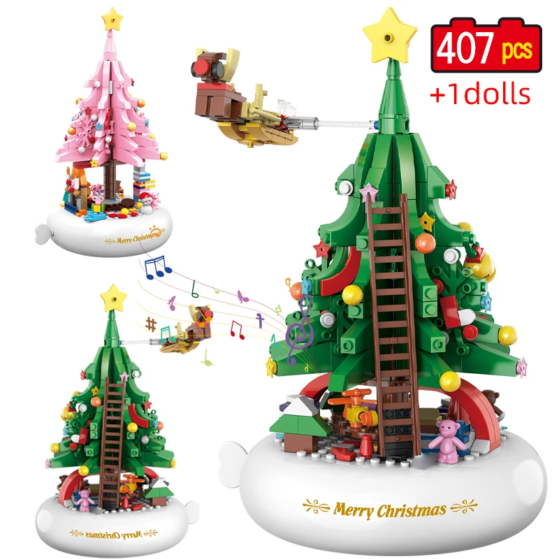 Christmas 407 City Tree Music Christmas Box Building Blocks Architecture Friends Santa Tree Bricks Toys For Children Gifts
Christmas 407 City Tree Music Christmas Box Building Blocks Architecture Friends Santa Tree Bricks Toys For Children Gifts