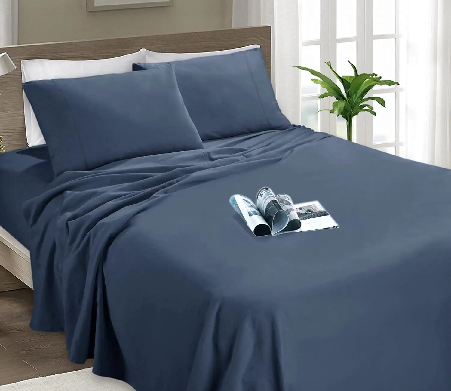 Microfiber Flannel Sheet Set, King Size Linen Color Bedding Set Fitted Cover Bed Sheet Bedding Sets
Microfiber Flannel Sheet Set, King Size Linen Color Bedding Set Fitted Cover Bed Sheet Bedding Sets
