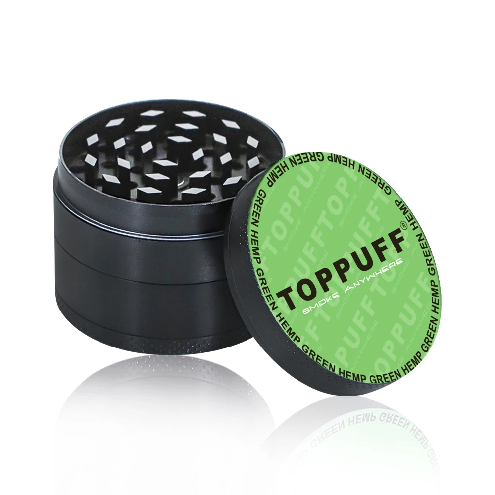 TOPPUFF Green Zinc Alloy Grinder Weed 50mm /1.97inch 4 Layers Metal Smoking Herb Grinder Tobacco Crusher Smoke Accessories
TOPPUFF Green Zinc Alloy Grinder Weed 50mm /1.97inch 4 Layers Metal Smoking Herb Grinder Tobacco Crusher Smoke Accessories