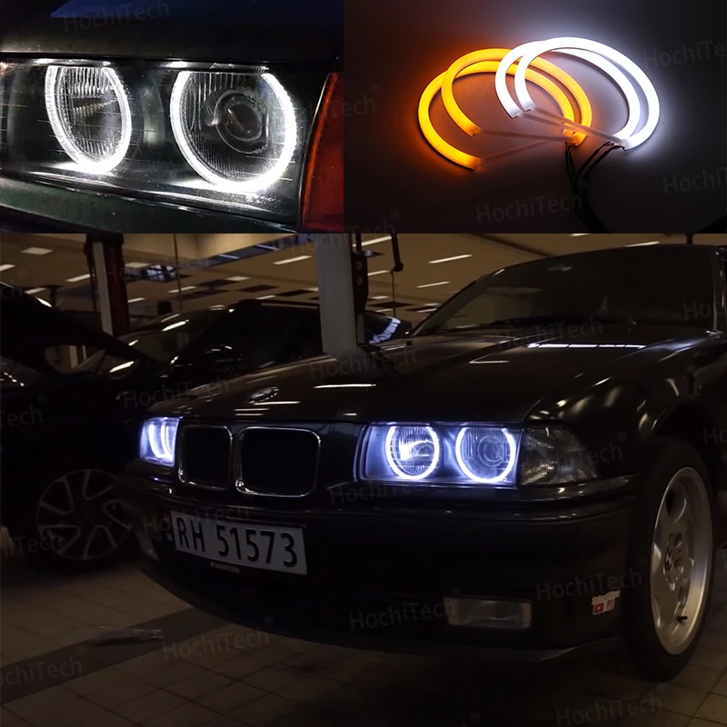 for BMW 3 series E30 E36 M3 333i 325i 323i 316i 318i 325td 1982-2000 Switchback Cotton Light LED Angel Eye Halo Dual Color
for BMW 3 series E30 E36 M3 333i 325i 323i 316i 318i 325td 1982-2000 Switchback Cotton Light LED Angel Eye Halo Dual Color