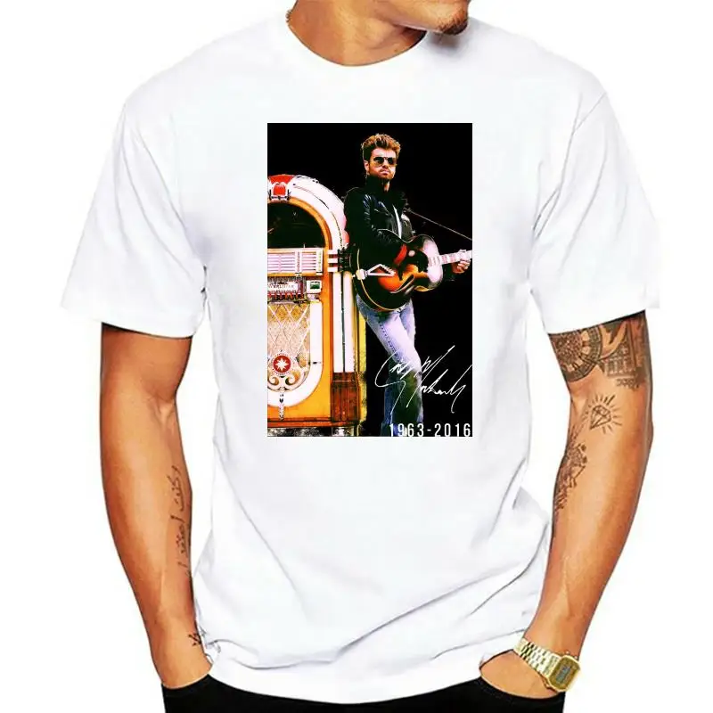 Camiseta de George Michael para hombre, prenda de vestir, с принтом, с принтом из Алюминиевого волокна, с запоминанием
Camiseta de George Michael para hombre, prenda de vestir, с принтом, с принтом из Алюминиевого волокна, с запоминанием