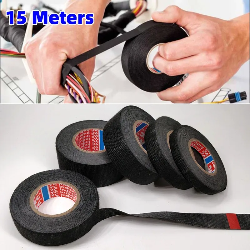 Automotive Cloth Tape Heat Resistant Adhesive Fabric Tape For Automotive Cable Harness Tape Wiring Loom Electrical Heat Tape
Automotive Cloth Tape Heat Resistant Adhesive Fabric Tape For Automotive Cable Harness Tape Wiring Loom Electrical Heat Tape