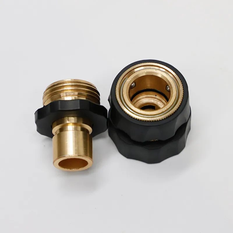 2Pcs Garden Hose Quick Connector 3/4" Male Female Thread Connect Fittings Household Irrigation Drain Adapter Tool
2Pcs Garden Hose Quick Connector 3/4" Male Female Thread Connect Fittings Household Irrigation Drain Adapter Tool