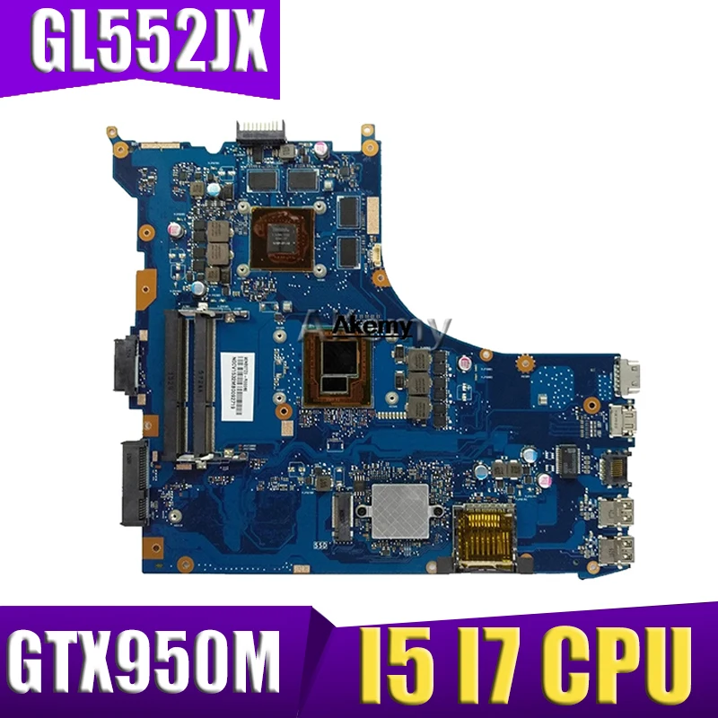 GL552JX Материнская плата ASUS GL552J ZX50J GL552JX материнская плата для ноутбука FX-PLUS I7-4710HQ i5-4200HQ CPU GTX950M
GL552JX Материнская плата ASUS GL552J ZX50J GL552JX материнская плата для ноутбука FX-PLUS I7-4710HQ i5-4200HQ CPU GTX950M