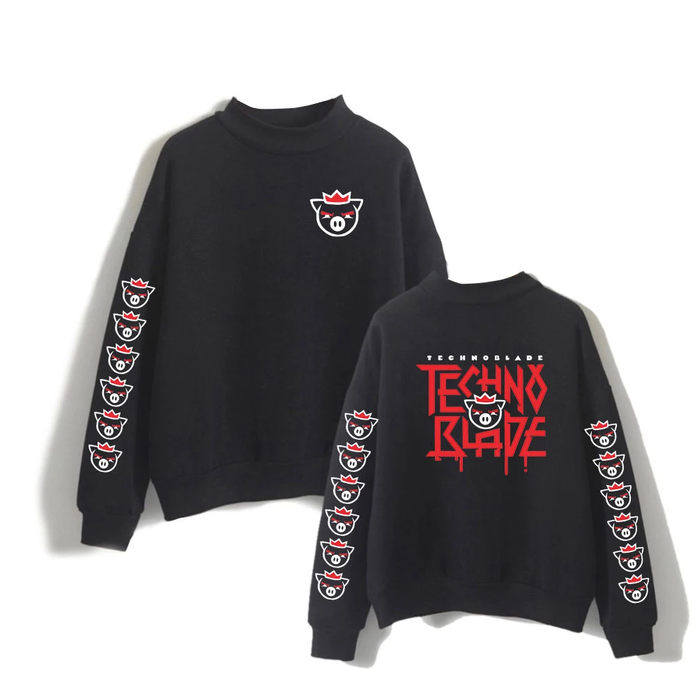 Women Turtleneck Sweatshirts Technoblade Merch Printed Harajuku Spring Autumn Hoodie Sweatshirt Casual Oversized Tracksuit Tops
Women Turtleneck Sweatshirts Technoblade Merch Printed Harajuku Spring Autumn Hoodie Sweatshirt Casual Oversized Tracksuit Tops