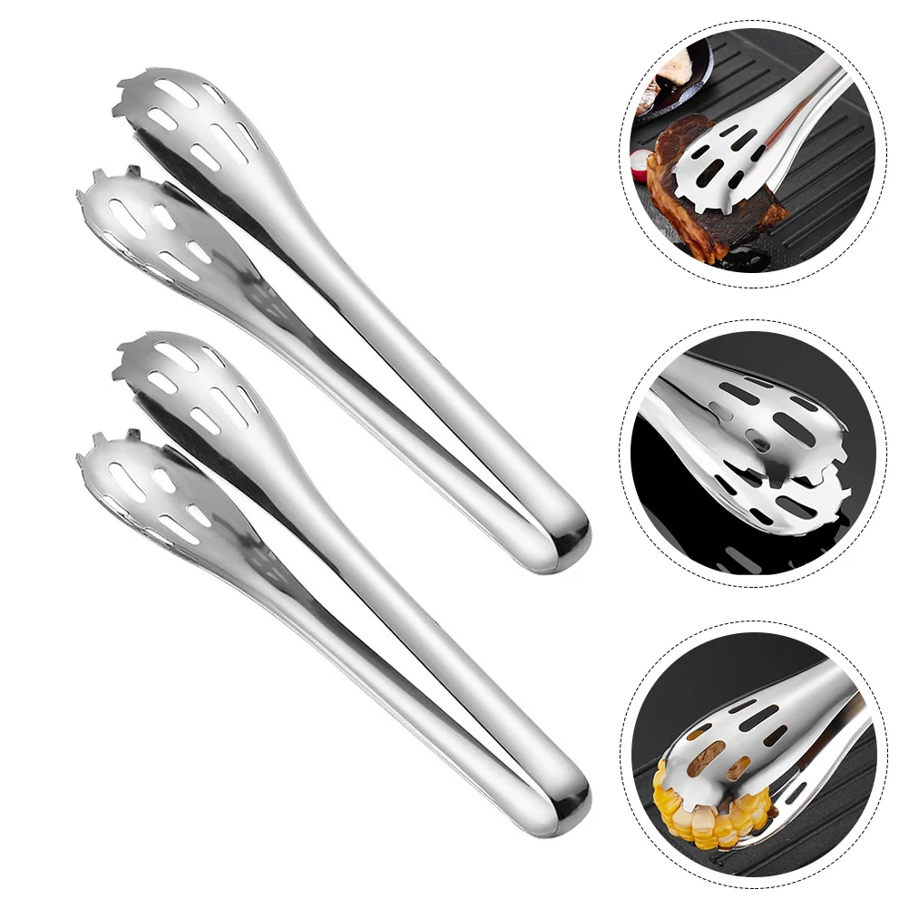 Tongs Tongstainless Steel Clip Kitchen Steak Clamp Serving Metal Appetizer Buffet Cooking Bbq Grill Fruit Ice Mini Barbecue
Tongs Tongstainless Steel Clip Kitchen Steak Clamp Serving Metal Appetizer Buffet Cooking Bbq Grill Fruit Ice Mini Barbecue