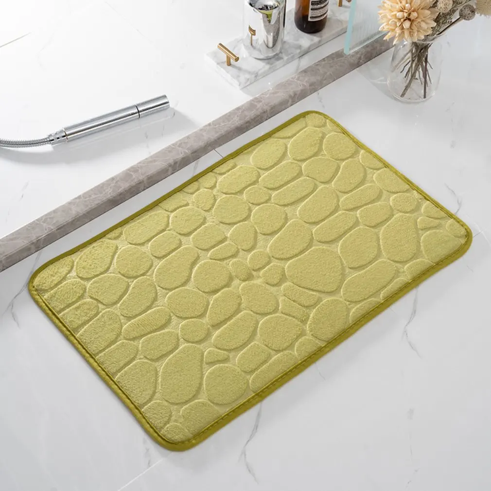 Mat Non-slip Carpets Cobblestone Embossed Bathroom Bath In Wash Basin Bathtub Side Floor Rug Shower Room Doormat Memory Foam
Mat Non-slip Carpets Cobblestone Embossed Bathroom Bath In Wash Basin Bathtub Side Floor Rug Shower Room Doormat Memory Foam