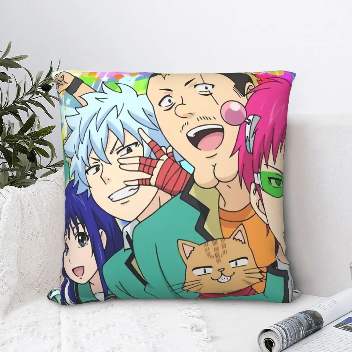 Saiki K And Squads Throw Pillow Case Backpack Coussin Covers DIY Printed Breathable Sofa Decor
Saiki K And Squads Throw Pillow Case Backpack Coussin Covers DIY Printed Breathable Sofa Decor