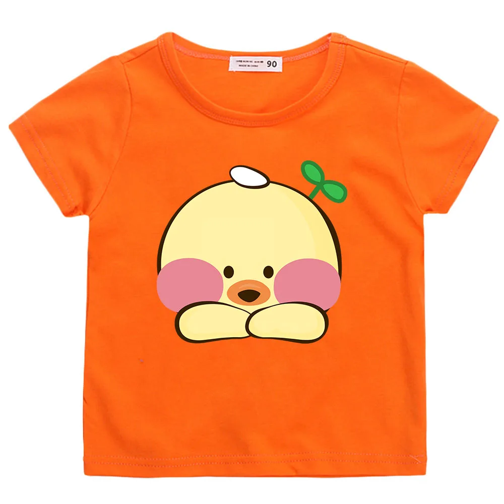 Kawaii уточка Lalafanfan Duck T Shirt Kids Clothes Boy Children's T-Shirts 100% Cotton Summer Unisex Fashion Teen Girls Clothing
Kawaii уточка Lalafanfan Duck T Shirt Kids Clothes Boy Children's T-Shirts 100% Cotton Summer Unisex Fashion Teen Girls Clothing