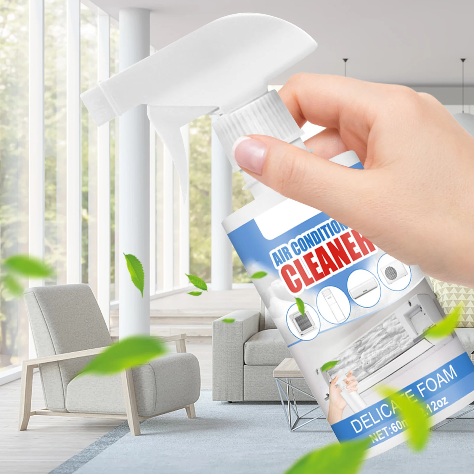 Multi Purpose Foam Cleaner 60ml Coil Cleaner Foam Coil Cleaner Spray Foam Cleaner Air Conditioner For House Car Supplies
Multi Purpose Foam Cleaner 60ml Coil Cleaner Foam Coil Cleaner Spray Foam Cleaner Air Conditioner For House Car Supplies