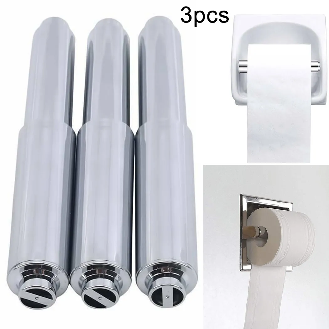 3Pcs Roll Paper Towel Shaft Chromium Plated Spring Telescoping Replacement Roll Spindle Holder Bathroom Toilet Accessories
3Pcs Roll Paper Towel Shaft Chromium Plated Spring Telescoping Replacement Roll Spindle Holder Bathroom Toilet Accessories