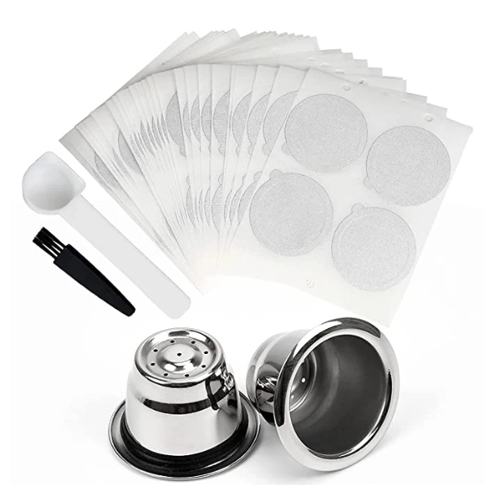 Reusable Coffee Pods Refillable Coffee Capsules Stainless Steel Reusable Pods with Fit for Coffee Machine
Reusable Coffee Pods Refillable Coffee Capsules Stainless Steel Reusable Pods with Fit for Coffee Machine