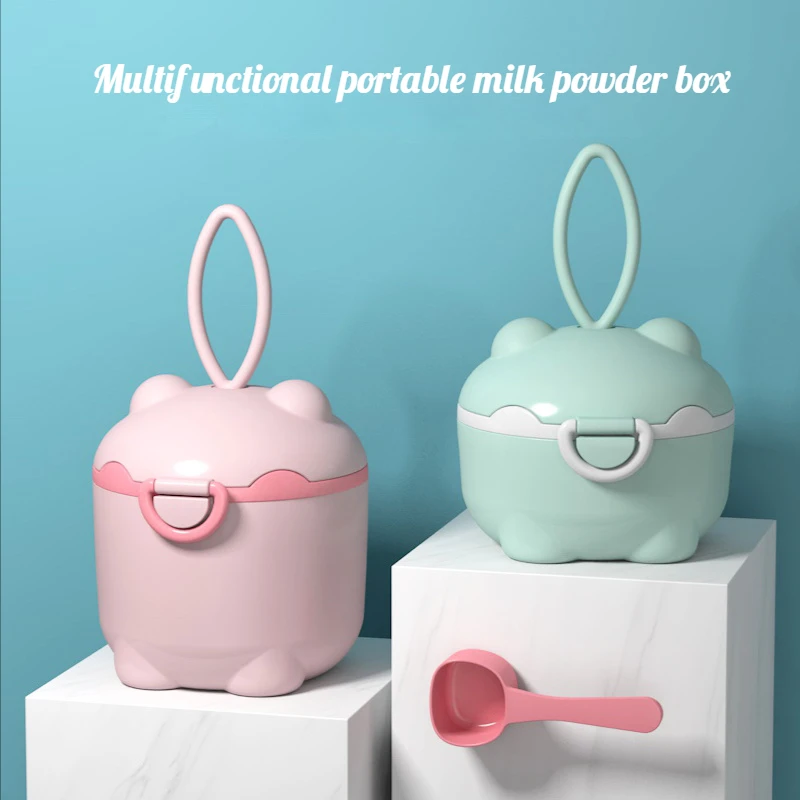 Baby Milk Powder Portable Powder Container with Scoop Cute Food Storage Box Essential Infant Snacks Food Container Storage
Baby Milk Powder Portable Powder Container with Scoop Cute Food Storage Box Essential Infant Snacks Food Container Storage