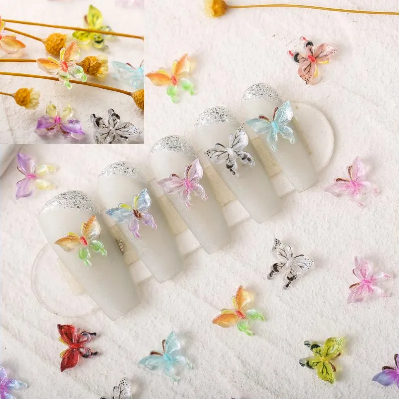 Kawaii Ice Clear Butterfly Nail Art Decorations 3D Rhinestones Jewelry Nail Chams Ornament DIY Fariy Nail Accessories Supplies
Kawaii Ice Clear Butterfly Nail Art Decorations 3D Rhinestones Jewelry Nail Chams Ornament DIY Fariy Nail Accessories Supplies