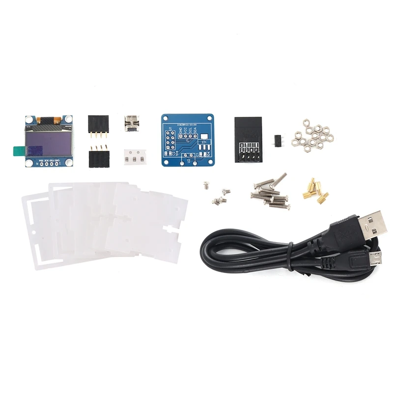 ESP8266 DIY Electronic Kit Mini Clock OLED Display Connect With Shell DIY Soldering Project,Electronic Kit
ESP8266 DIY Electronic Kit Mini Clock OLED Display Connect With Shell DIY Soldering Project,Electronic Kit
