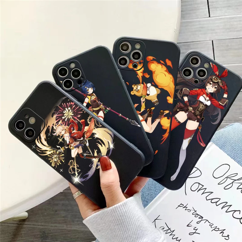 Genshin Impact Project Game Phone Case For iPhone 11 13 12 Pro Max 12 13 Mini X XS XR MAX 5 6 6S 7 8 Plus Back Soft Coque Black
Genshin Impact Project Game Phone Case For iPhone 11 13 12 Pro Max 12 13 Mini X XS XR MAX 5 6 6S 7 8 Plus Back Soft Coque Black