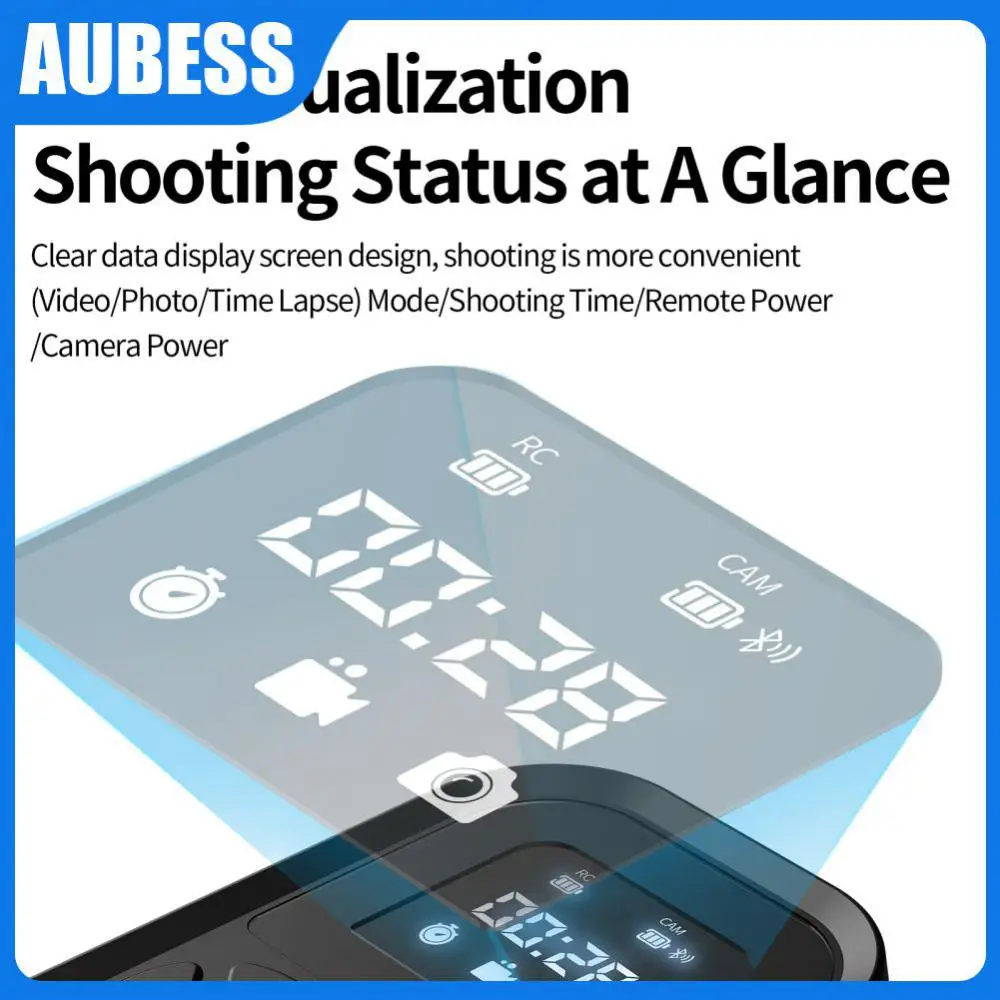 Mini With Screen Display Remote Control Shutter Wireless Wifi Remote Control Set Shortcut Key Shutter Button Telesin
Mini With Screen Display Remote Control Shutter Wireless Wifi Remote Control Set Shortcut Key Shutter Button Telesin