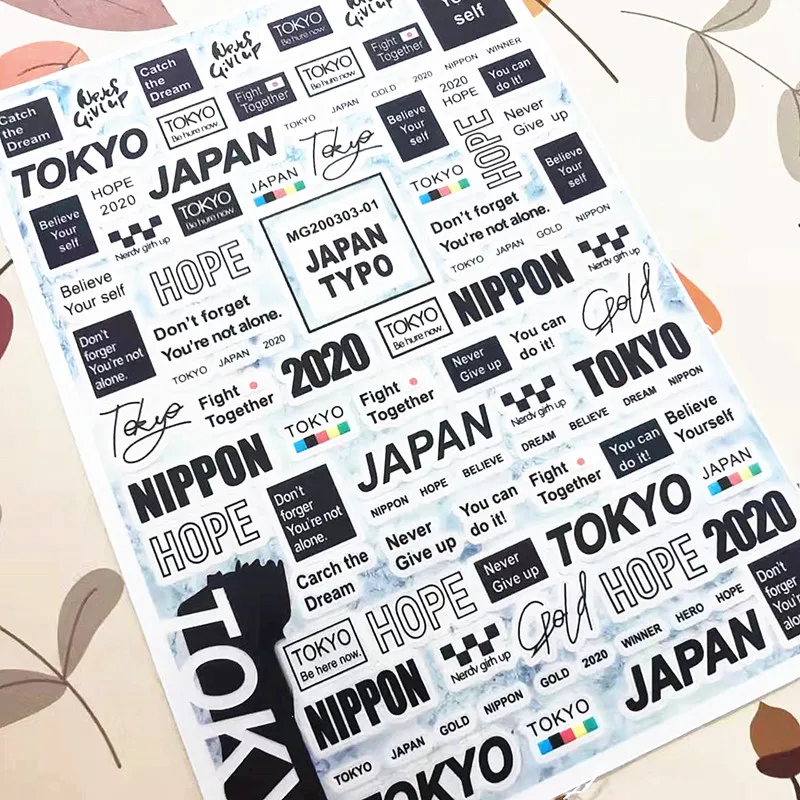 Newest Blue Lettering Design 3D Self Adhesive Decal Slider DIY Decorations for Nail Sticker MGM0303-01
Newest Blue Lettering Design 3D Self Adhesive Decal Slider DIY Decorations for Nail Sticker MGM0303-01