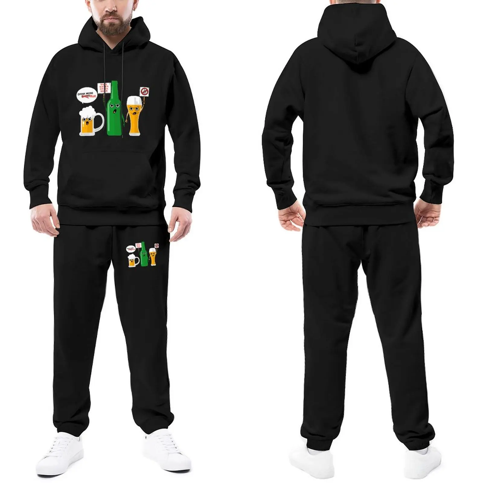 Save Water Drink Beer Trapstar Tracksuits BEER Design Jogger Sets Male Cool Hoodie Set Daily Custom Sweatsuits Plus Size
Save Water Drink Beer Trapstar Tracksuits BEER Design Jogger Sets Male Cool Hoodie Set Daily Custom Sweatsuits Plus Size