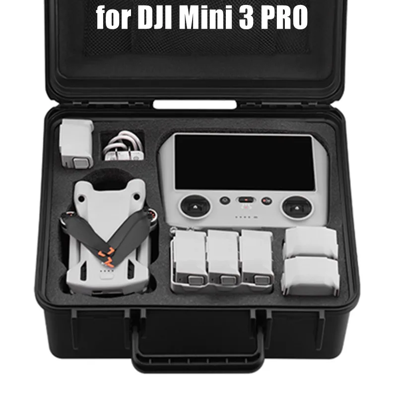 Жесткий Чехол для DJI Mini 3 PRO, водонепроницаемый портативный чехол, аксессуары для контроллера
Жесткий Чехол для DJI Mini 3 PRO, водонепроницаемый портативный чехол, аксессуары для контроллера