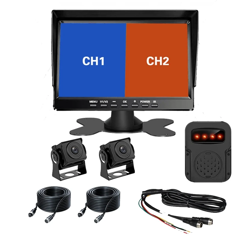 PZ612-2AHD-BSD 120 Degree Car AHD 1080P 2 Megapixels 7 Inch Front And Rear 2 Way Rearview Mirror Monitor Parts
PZ612-2AHD-BSD 120 Degree Car AHD 1080P 2 Megapixels 7 Inch Front And Rear 2 Way Rearview Mirror Monitor Parts