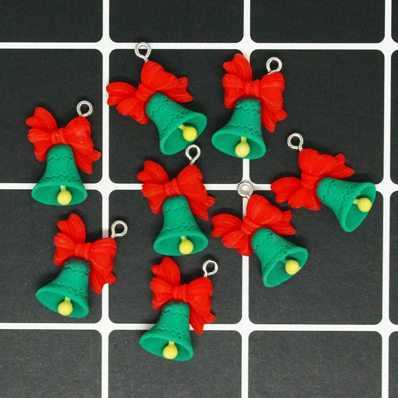 20pcs/Pack Lucky New Year Bell Resin Charms Diy Cute Jewelry Embellishment Pendants For Earring Bracelet Keychain Accessory
20pcs/Pack Lucky New Year Bell Resin Charms Diy Cute Jewelry Embellishment Pendants For Earring Bracelet Keychain Accessory