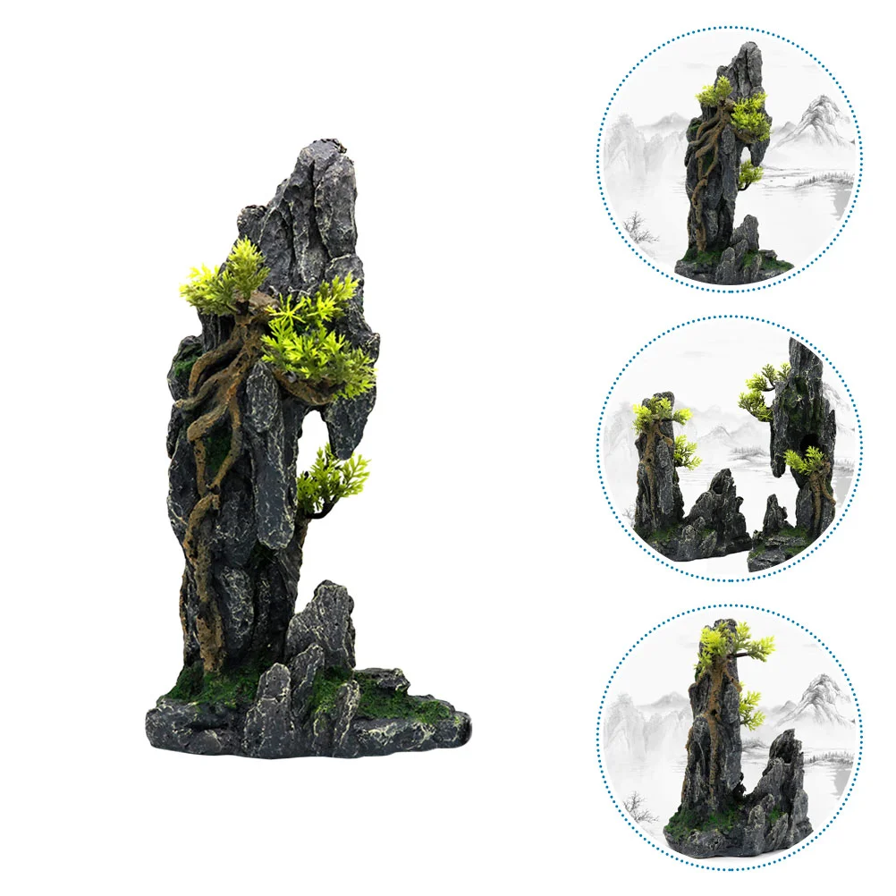 Fish Tank Aquarium Rockery Hiding Decor Cave Stone Resin Mountaindecoration Artificial Tree Caves Landscape View Ornament
Fish Tank Aquarium Rockery Hiding Decor Cave Stone Resin Mountaindecoration Artificial Tree Caves Landscape View Ornament