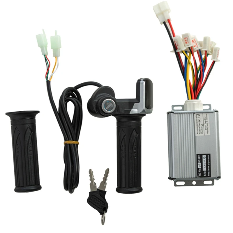 Electric Scooter Accessories Motor Brushed Controller & Throttle Twist Grip 48V 1000W For Electric Scooter Bicycle Bike
Electric Scooter Accessories Motor Brushed Controller & Throttle Twist Grip 48V 1000W For Electric Scooter Bicycle Bike