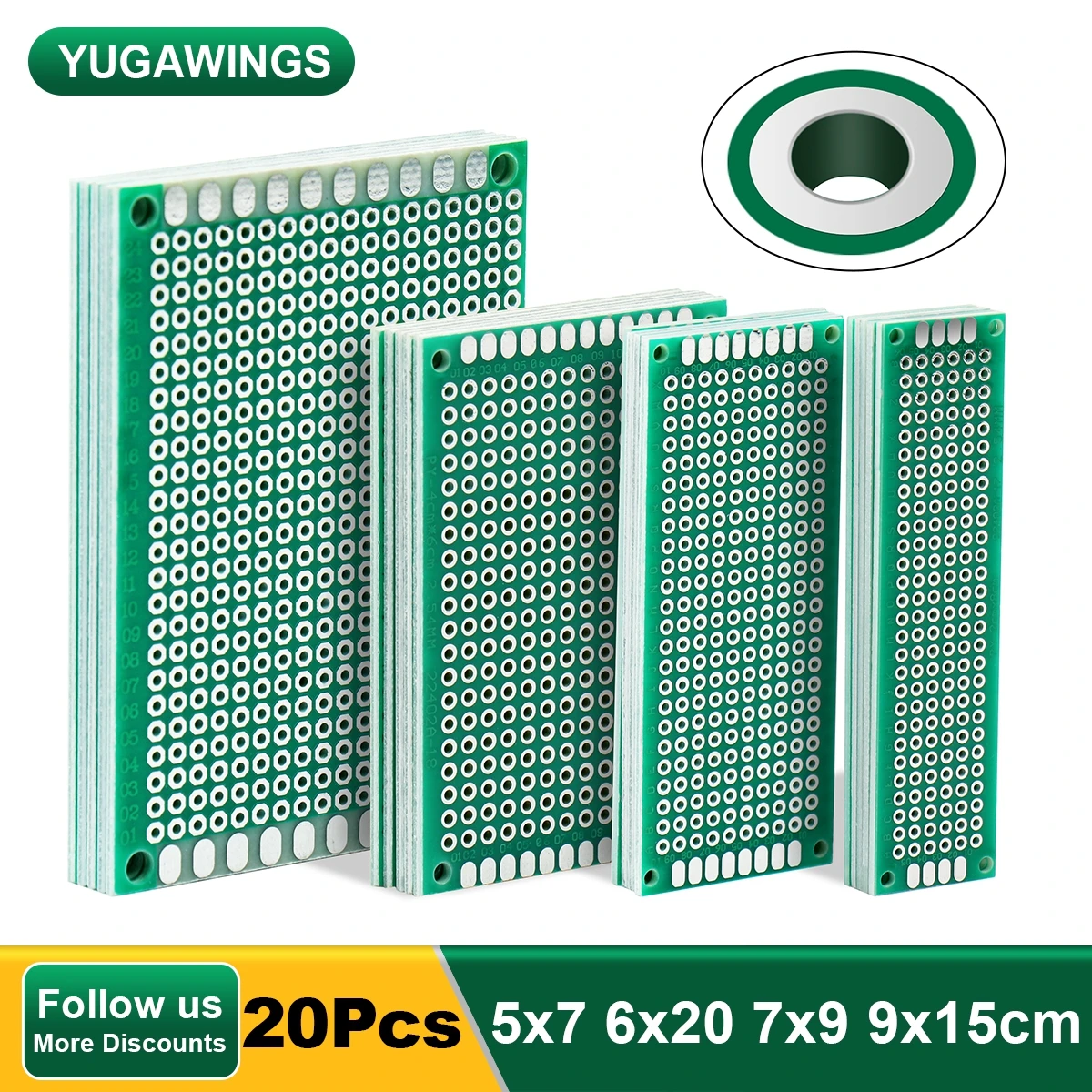 Печатная плата 2x8 3x7 4x6 5x7 см, односторонняя медная плата для печатных плат, универсальная Прототипная полоса для пайки «сделай сам», 20 шт. (5 шт. на каждый, 2x8, 3x7, 4x6, 5x7 см)
Печатная плата 2x8 3x7 4x6 5x7 см, односторонняя медная плата для печатных плат, универсальная Прототипная полоса для пайки «сделай сам», 20 шт. (5 шт. на каждый, 2x8, 3x7, 4x6, 5x7 см)