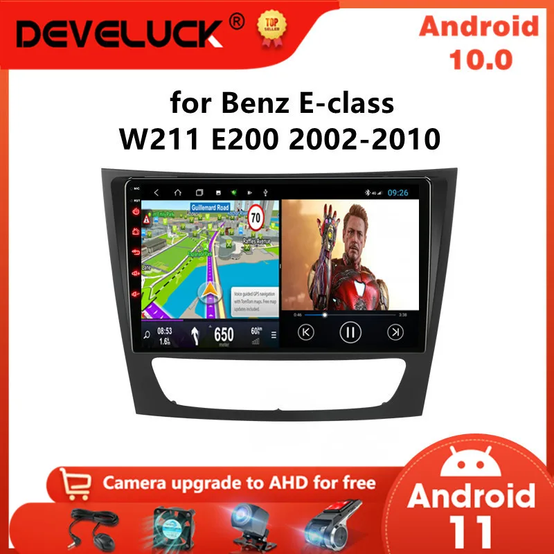 Android 10 2 Din Car Radio for Mercedes Benz E-class W211 E200 E220 E300 E350 E240 CLS 2002-2010 4G Multimedia Video Player Host
Android 10 2 Din Car Radio for Mercedes Benz E-class W211 E200 E220 E300 E350 E240 CLS 2002-2010 4G Multimedia Video Player Host