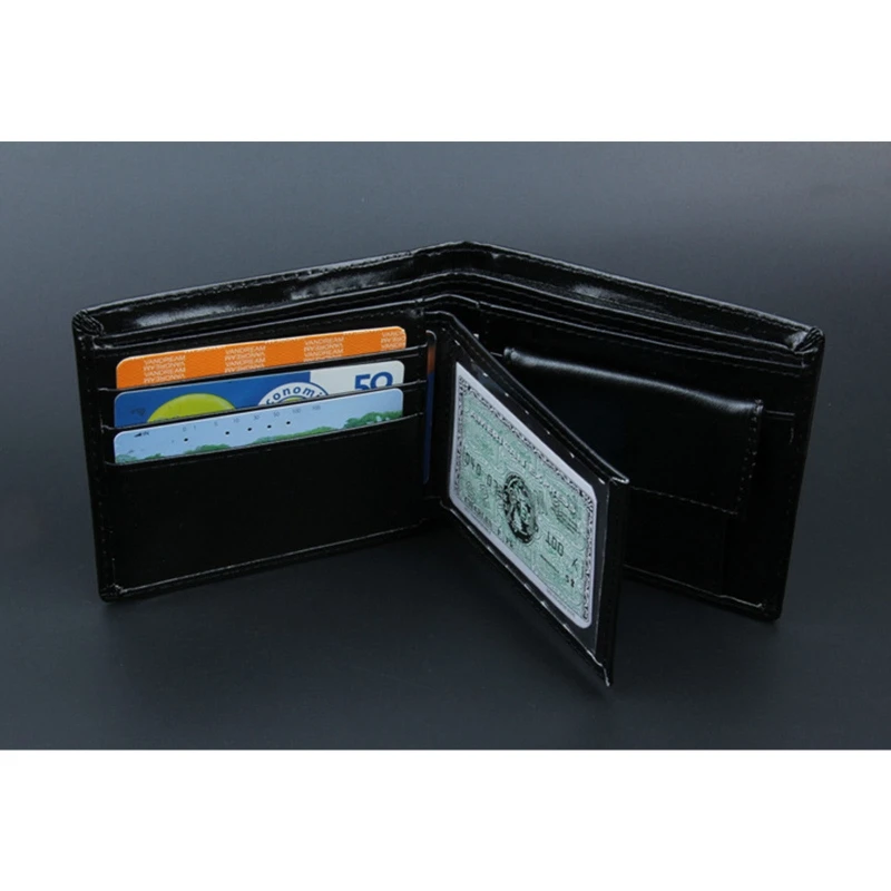 Men PU Leather Short Wallet ID Credit Card Holder Vintage Bifold Pocket Change Coin Business Purse
Men PU Leather Short Wallet ID Credit Card Holder Vintage Bifold Pocket Change Coin Business Purse