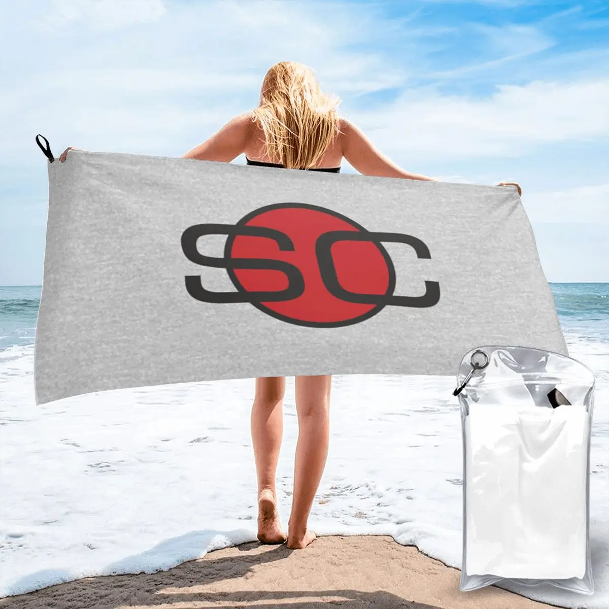 Sportscenter Logo Espn Poly Cotton Bath Towels Towels Microfiber Hair Towels Bathrobes Outdoor Travel Portable Quick drying Soft 
Sportscenter Logo Espn Poly Cotton Bath Towels Towels Microfiber Hair Towels Bathrobes Outdoor Travel Portable Quick drying Soft