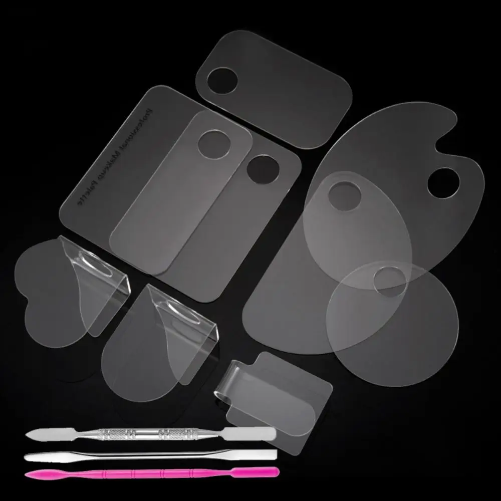 Painting Plate Eye Cream Cosmetic witn Spatula Rod Nail Art Palette Blending Plate Foundation Mixing Tray Makeup Palette
Painting Plate Eye Cream Cosmetic witn Spatula Rod Nail Art Palette Blending Plate Foundation Mixing Tray Makeup Palette