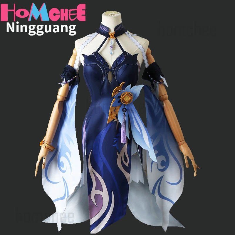 Game Genshin Impact Ningguang Cosplay Costume Full set For Women Genshin Ningguang summer Dress Cosplay
Game Genshin Impact Ningguang Cosplay Costume Full set For Women Genshin Ningguang summer Dress Cosplay