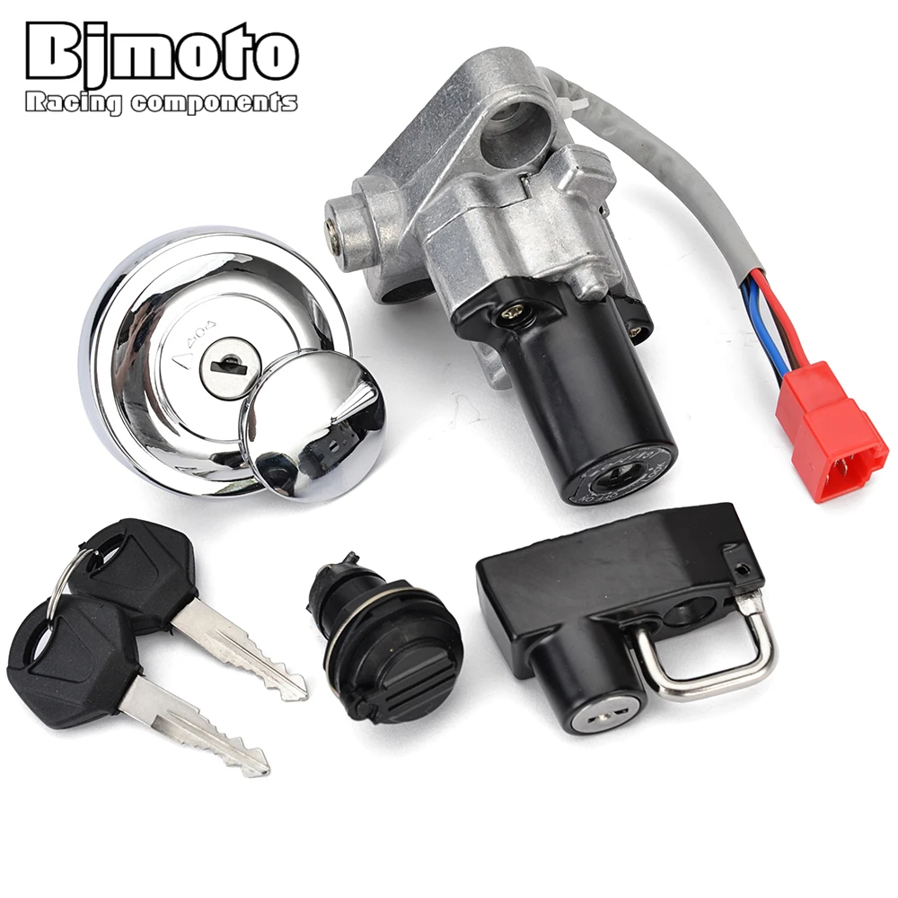 Замок зажигания с комплектом ключей для Yamaha XVS125 XVS250 XVS400 XVS400C XVS650 XVS650A/AT XVS1100 V-Star 4TR-82501-01
Замок зажигания с комплектом ключей для Yamaha XVS125 XVS250 XVS400 XVS400C XVS650 XVS650A/AT XVS1100 V-Star 4TR-82501-01