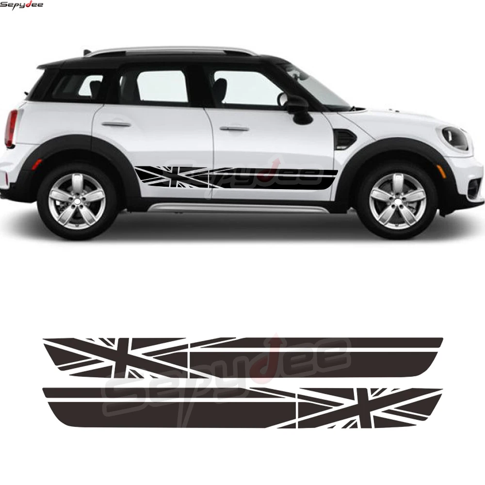 2Pcs Car Side Skirt Sticker UK Flag Stylish Graphics Vinyl Decals For MINI Cooper S One Countryman F54 F55 F56 R55 R56 R60
2Pcs Car Side Skirt Sticker UK Flag Stylish Graphics Vinyl Decals For MINI Cooper S One Countryman F54 F55 F56 R55 R56 R60